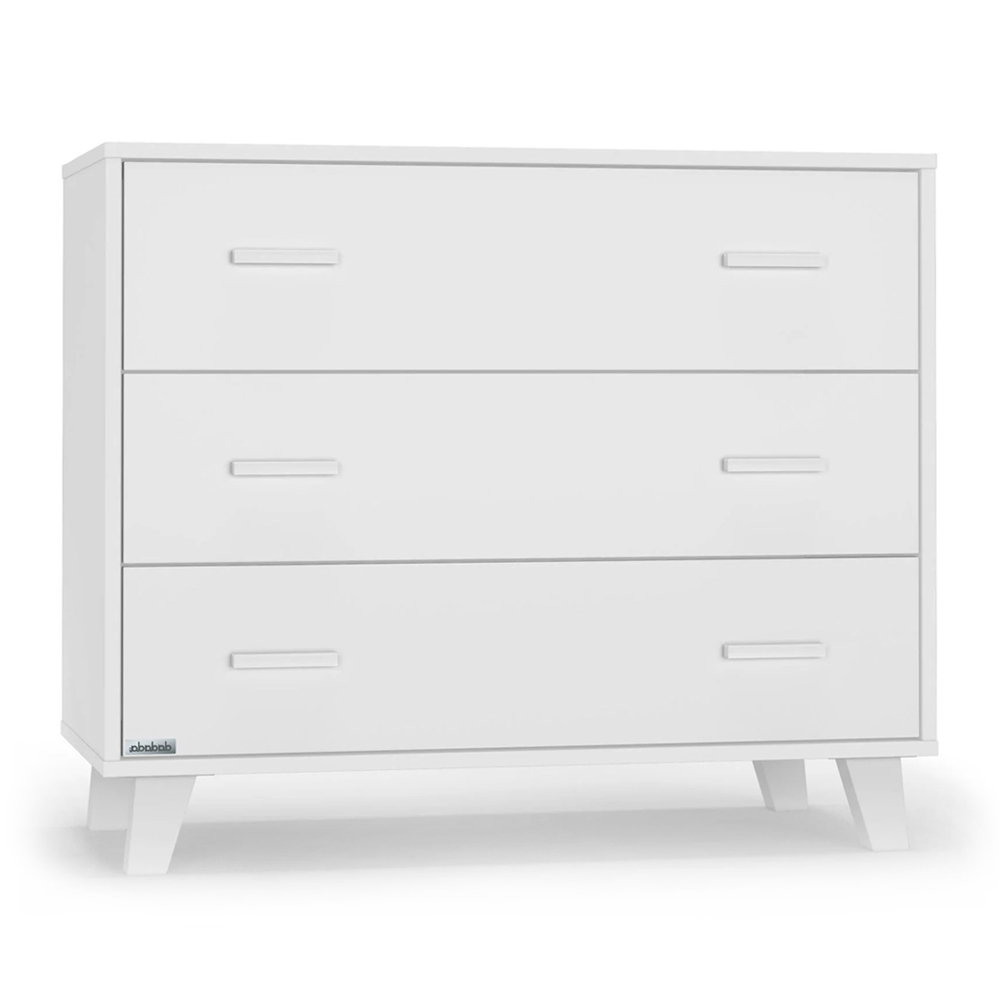 Dadada Brooklyn 3 Drawer Dresser White The Kidstore