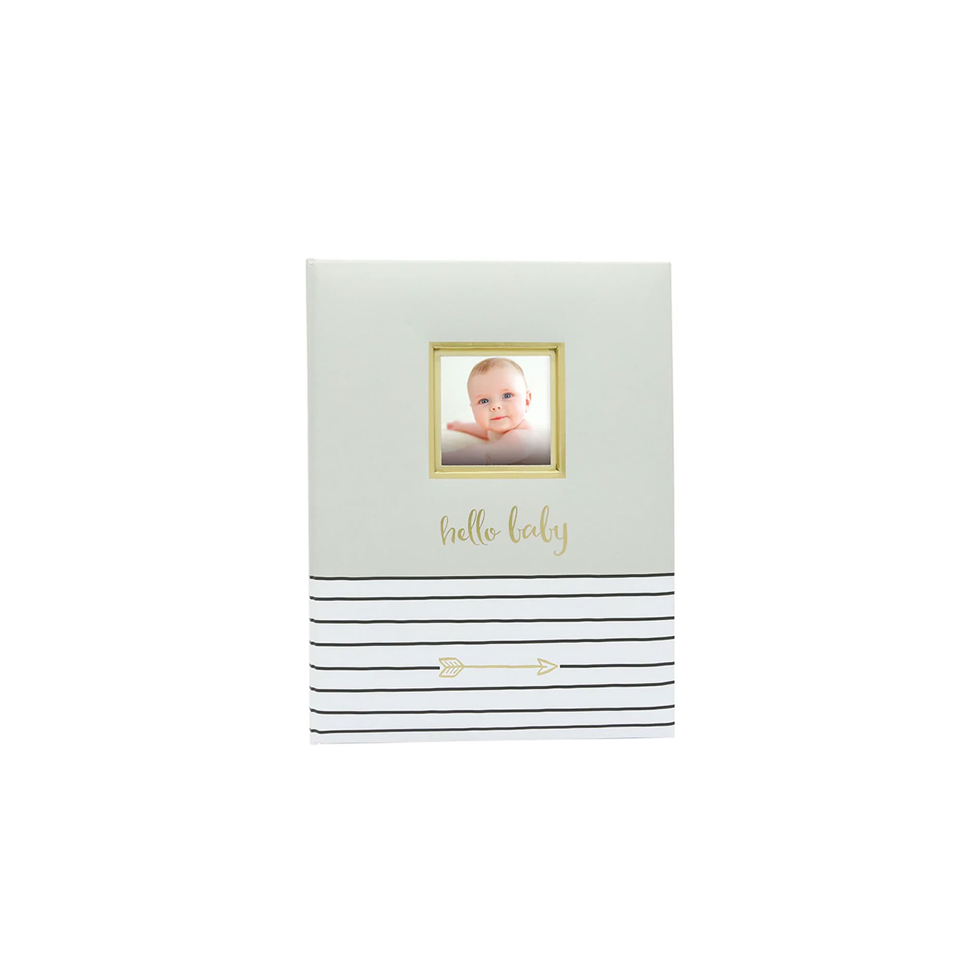 Pearhead-Baby-Book-Hello-Baby-GRAY (1)